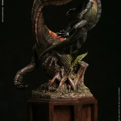 Maybang's Collectibles Damtoys Museum Collection Series MUS008B Coelophysis - Red Statue