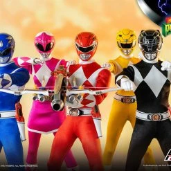 Maybang's Collectibles Threezero Mighty Morphin Power Rangers Core Rangers + Green Ranger Six Pack 1/6 Scalre 12