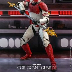Maybang's Collectibles Hot Toys Star Wars The Clone Wars Coruscant Guard Clone Trooper 1/6 Scale 12" Collectible Figure