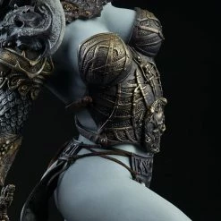 Vendor-unknown Sideshow Court Of The Dead Kier Deaths Warbringer Premium Format Figure Statue Sideshow Collectibles