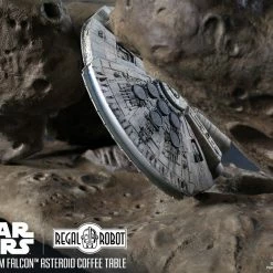 Vendor-unknown Regal Robot Official Licensed Star Wars Furniture Han Solo's Millennium Falcon Asteroid Coffee Table
