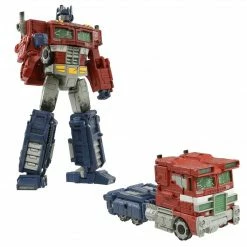 Maybang's Collectibles Hasbro Transformers Premium Finish War For Cybertron WFC-01 Voyager Optimus Prime Action Figure