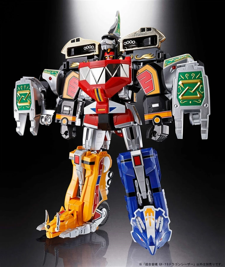 Vendor-unknown Bandai Tamashii Nations Power Rangers Soul Of Chogokin GX-78 Dragonzord Figure 7 Vendor-unknown Bandai Tamashii Nations Power Rangers Soul Of Chogokin GX-78 Dragonzord Figure