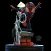 Maybang's Collectibles QMx Marvel Q-Fig Elite Spider-Man Miles Morales Diorama Figure Quantum Mechanix (QMx)