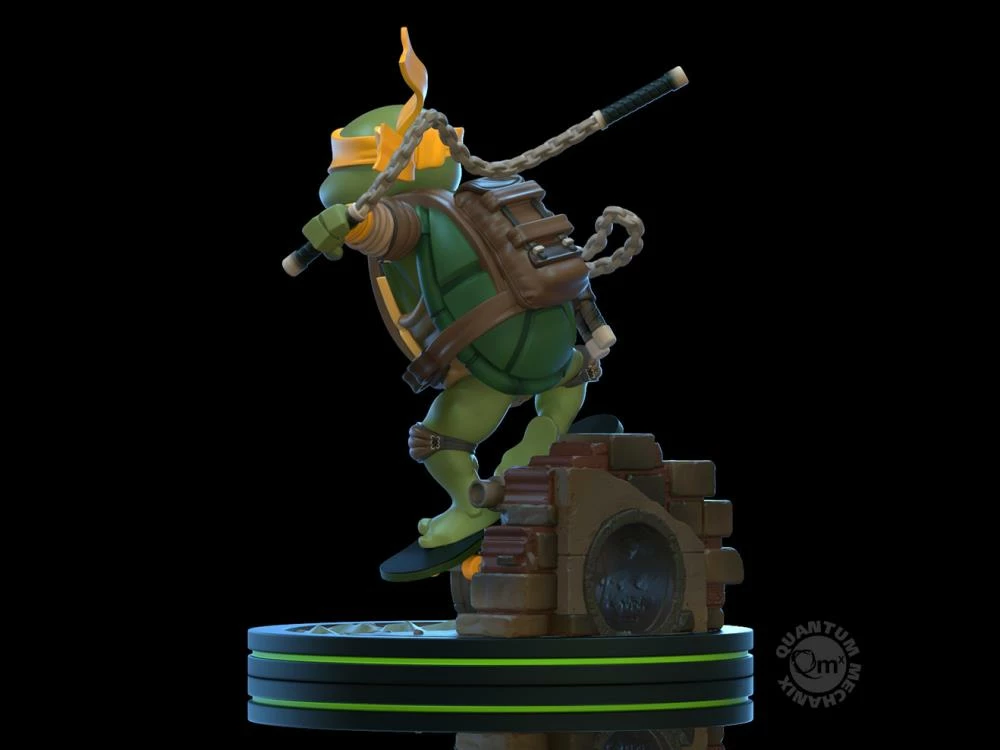 Maybang's Collectibles QMx TMNT Teenage Mutant Ninja Turtles Q-Fig Michelangelo Figure 4 Maybang's Collectibles QMx TMNT Teenage Mutant Ninja Turtles Q-Fig Michelangelo Figure