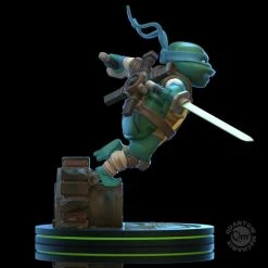 Maybang's Collectibles Quantum Mechanix (QMx) QMx TMNT Teenage Mutant Ninja Turtles Q-Fig Leonardo Figure