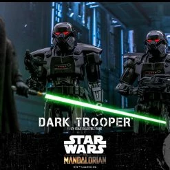 Maybang's Collectibles Hot Toys Star Wars The Mandalorian - Television Masterpiece Series Dark Trooper 1/6 Scale 12