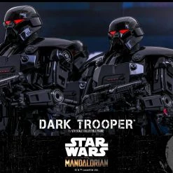 Maybang's Collectibles Hot Toys Star Wars The Mandalorian - Television Masterpiece Series Dark Trooper 1/6 Scale 12