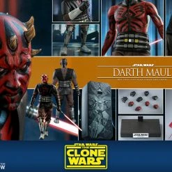 Maybang's Collectibles Hot Toys Star Wars The Clone Wars Darth Maul 1/6 Scale 12