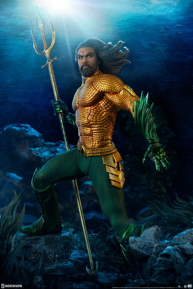 Maybang's Collectibles Sideshow DC Comics Aquaman Premium Format Figure Statue 1 Maybang's Collectibles Sideshow DC Comics Aquaman Premium Format Figure Statue