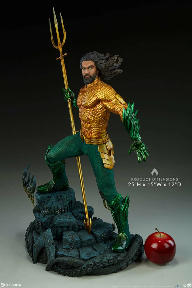 Maybang's Collectibles Sideshow DC Comics Aquaman Premium Format Figure Statue 4 Maybang's Collectibles Sideshow DC Comics Aquaman Premium Format Figure Statue