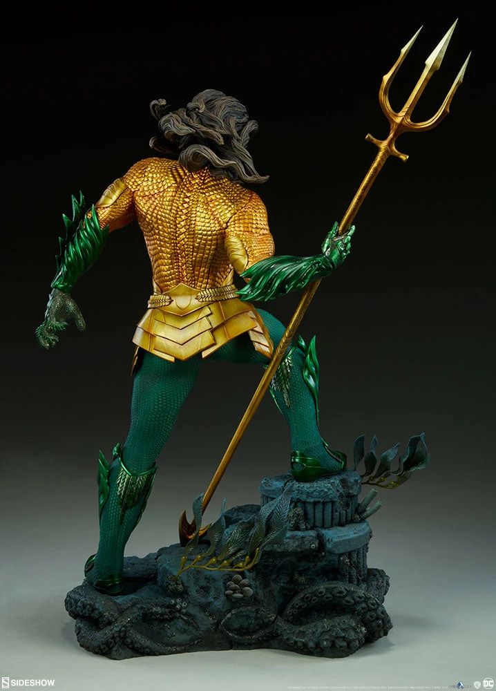 Maybang's Collectibles Sideshow DC Comics Aquaman Premium Format Figure Statue 8 Maybang's Collectibles Sideshow DC Comics Aquaman Premium Format Figure Statue