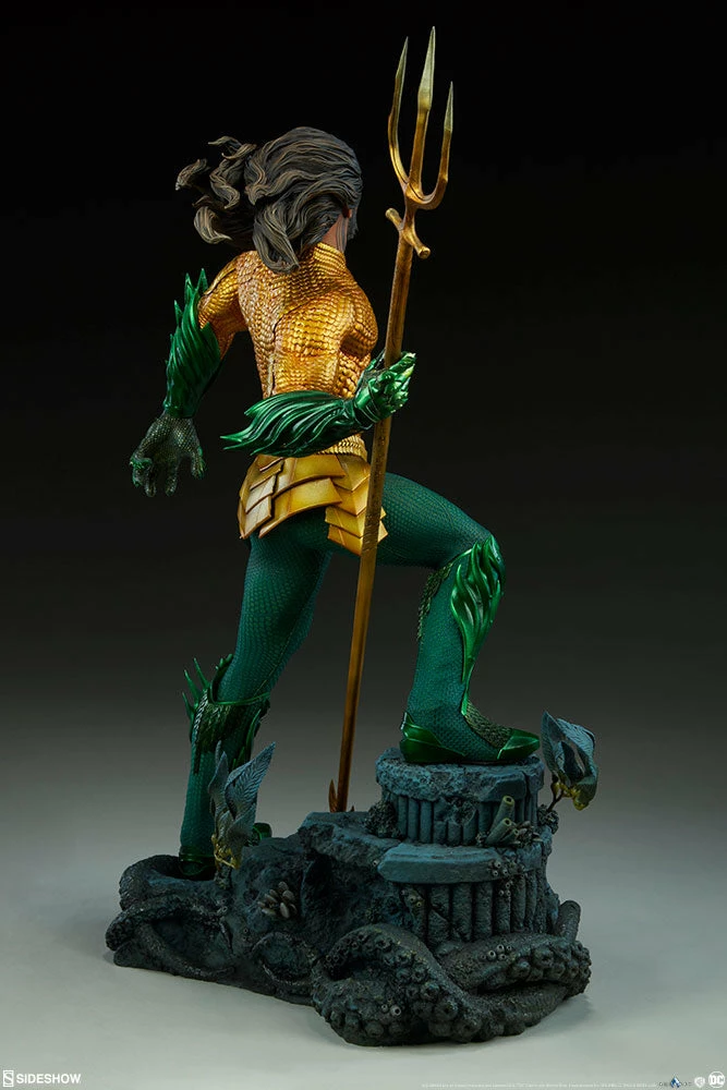 Maybang's Collectibles Sideshow DC Comics Aquaman Premium Format Figure Statue 9 Maybang's Collectibles Sideshow DC Comics Aquaman Premium Format Figure Statue