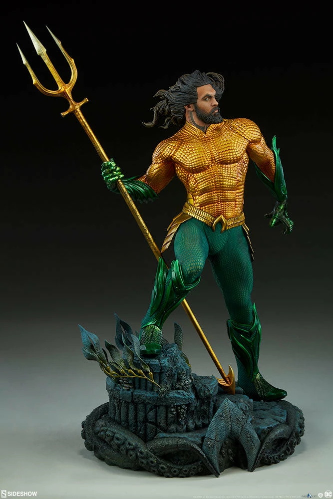 Maybang's Collectibles Sideshow DC Comics Aquaman Premium Format Figure Statue 10 Maybang's Collectibles Sideshow DC Comics Aquaman Premium Format Figure Statue