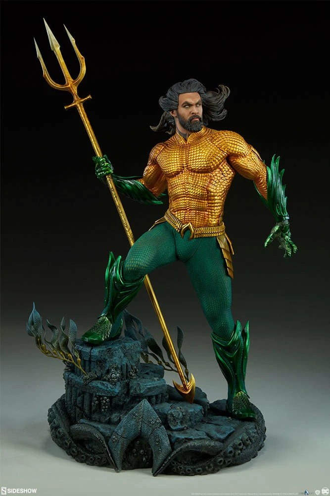 Maybang's Collectibles Sideshow DC Comics Aquaman Premium Format Figure Statue 11 Maybang's Collectibles Sideshow DC Comics Aquaman Premium Format Figure Statue