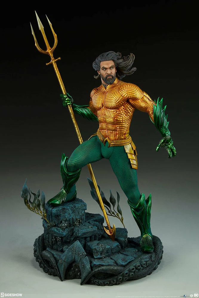Maybang's Collectibles Sideshow DC Comics Aquaman Premium Format Figure Statue 12 Maybang's Collectibles Sideshow DC Comics Aquaman Premium Format Figure Statue