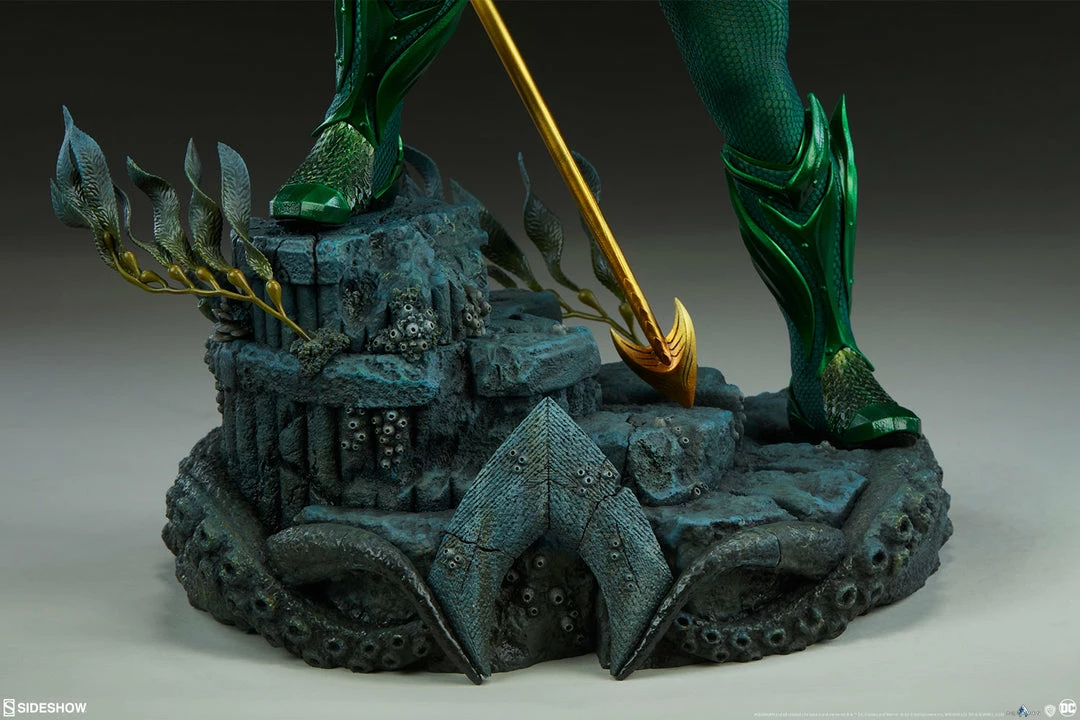 Maybang's Collectibles Sideshow DC Comics Aquaman Premium Format Figure Statue 40 Maybang's Collectibles Sideshow DC Comics Aquaman Premium Format Figure Statue