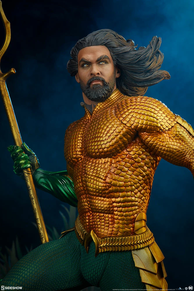 Maybang's Collectibles Sideshow DC Comics Aquaman Premium Format Figure Statue 42 Maybang's Collectibles Sideshow DC Comics Aquaman Premium Format Figure Statue