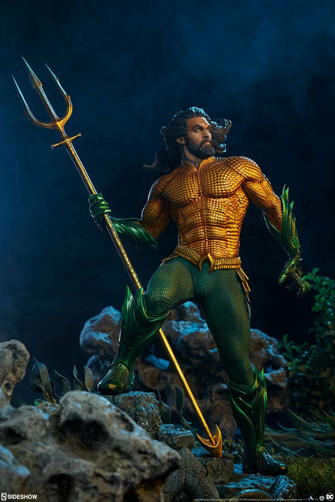 Maybang's Collectibles Sideshow DC Comics Aquaman Premium Format Figure Statue 43 Maybang's Collectibles Sideshow DC Comics Aquaman Premium Format Figure Statue