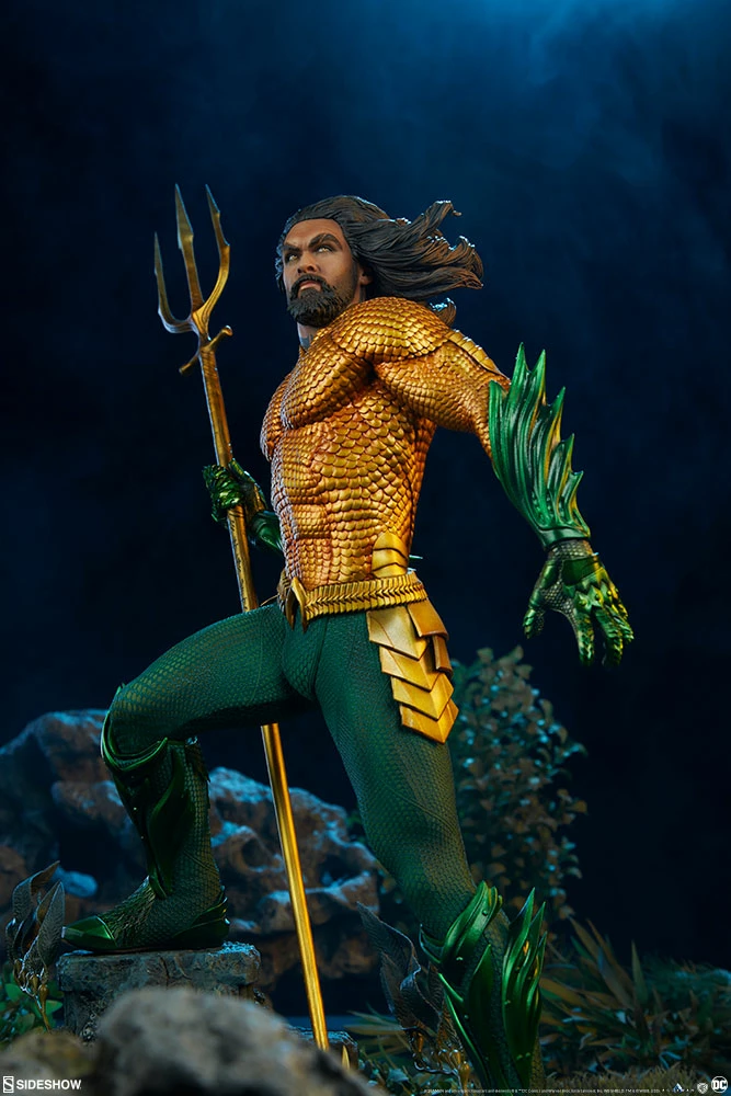 Maybang's Collectibles Sideshow DC Comics Aquaman Premium Format Figure Statue 44 Maybang's Collectibles Sideshow DC Comics Aquaman Premium Format Figure Statue