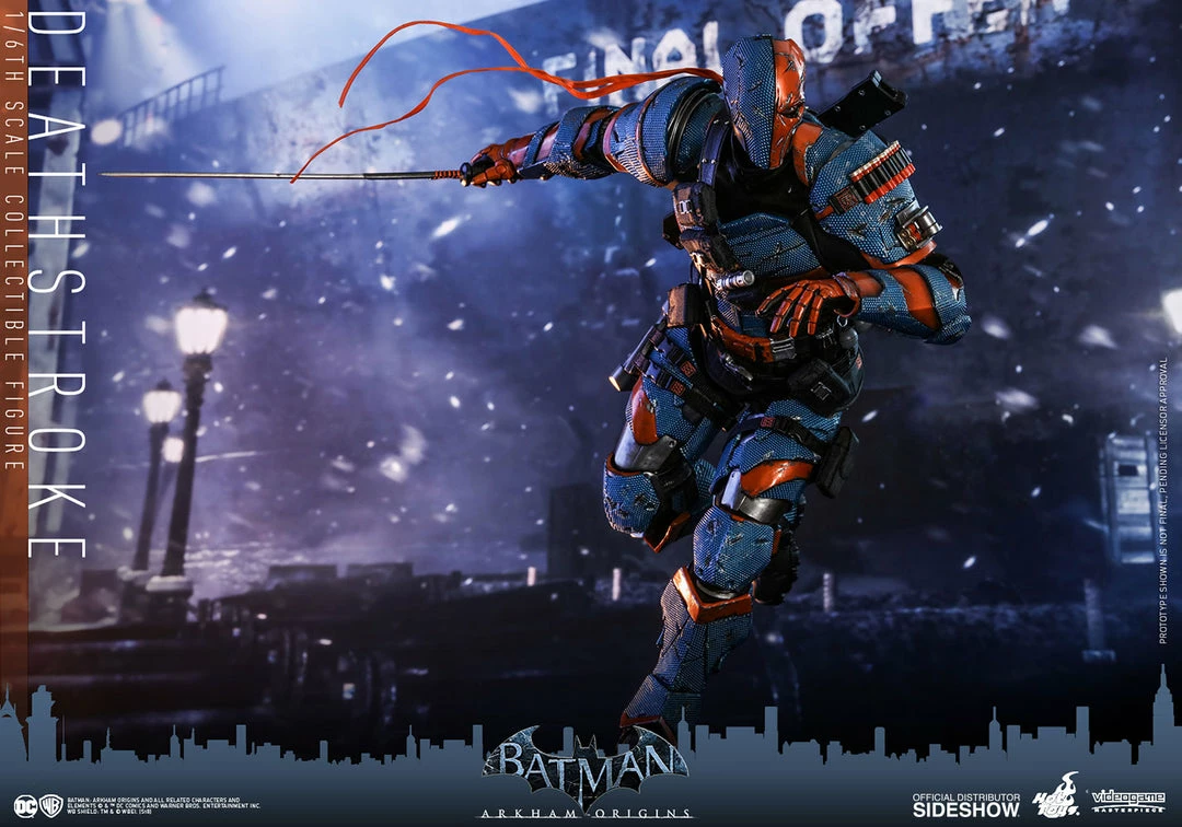 Maybang's Collectibles Hot Toys DC Comics Batman Arkham Origins Deathstroke 1/6 Scale Figure 11 Maybang's Collectibles Hot Toys DC Comics Batman Arkham Origins Deathstroke 1/6 Scale Figure