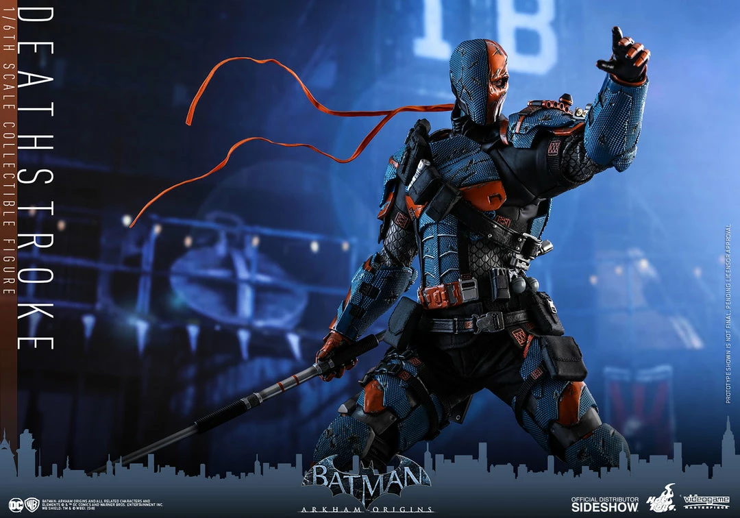 Maybang's Collectibles Hot Toys DC Comics Batman Arkham Origins Deathstroke 1/6 Scale Figure 15 Maybang's Collectibles Hot Toys DC Comics Batman Arkham Origins Deathstroke 1/6 Scale Figure