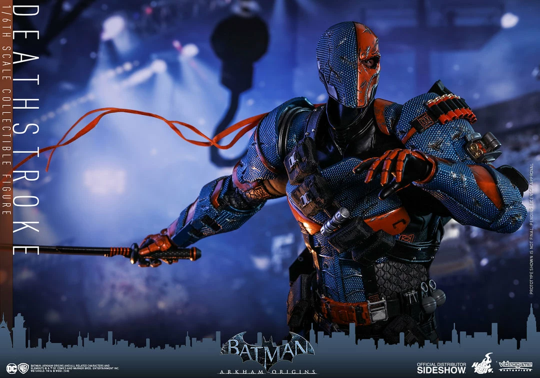 Maybang's Collectibles Hot Toys DC Comics Batman Arkham Origins Deathstroke 1/6 Scale Figure 16 Maybang's Collectibles Hot Toys DC Comics Batman Arkham Origins Deathstroke 1/6 Scale Figure