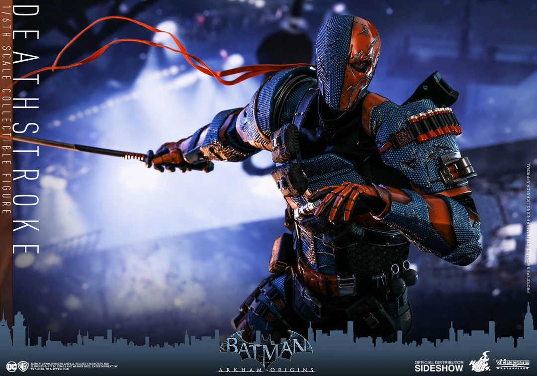 Maybang's Collectibles Hot Toys DC Comics Batman Arkham Origins Deathstroke 1/6 Scale Figure 17 Maybang's Collectibles Hot Toys DC Comics Batman Arkham Origins Deathstroke 1/6 Scale Figure