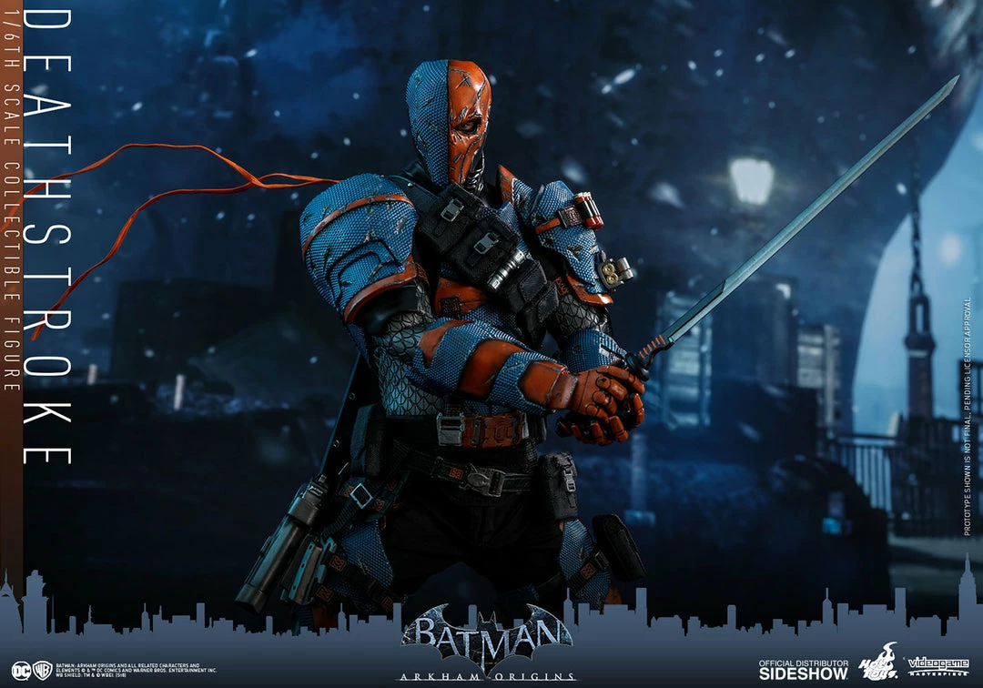 Maybang's Collectibles Hot Toys DC Comics Batman Arkham Origins Deathstroke 1/6 Scale Figure 18 Maybang's Collectibles Hot Toys DC Comics Batman Arkham Origins Deathstroke 1/6 Scale Figure