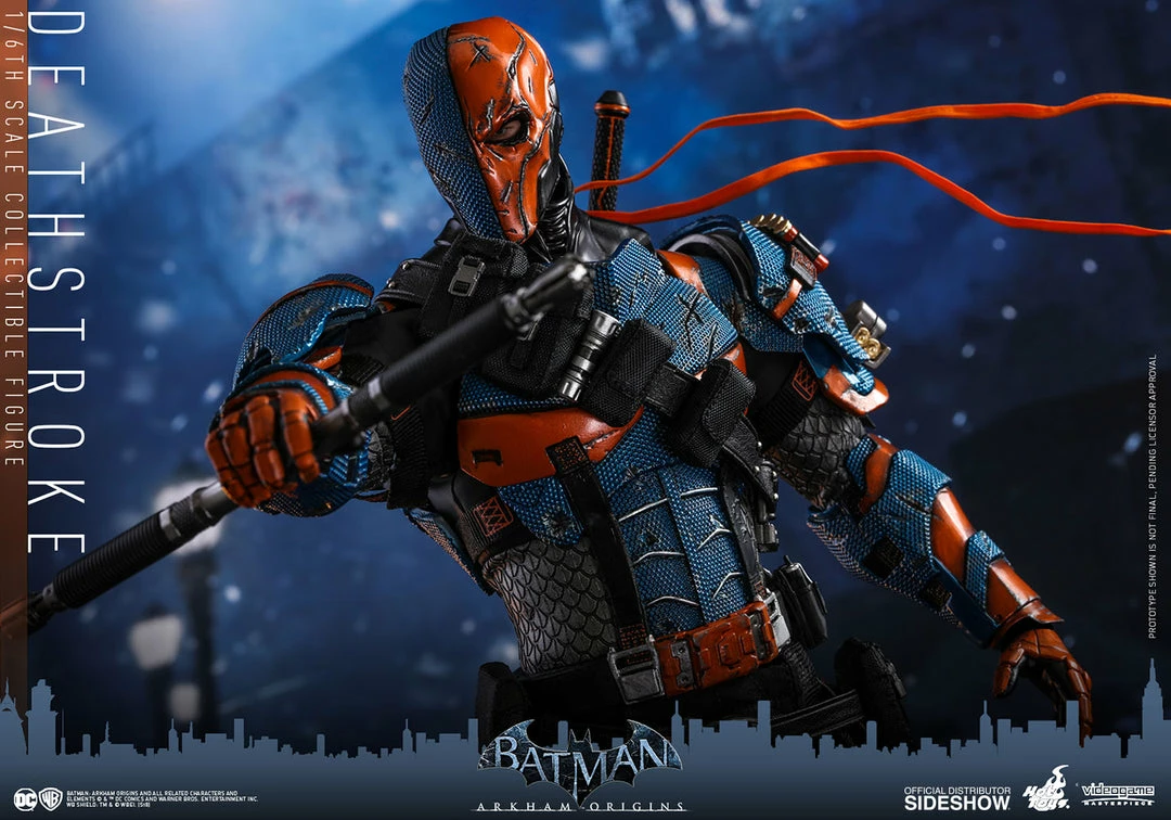 Maybang's Collectibles Hot Toys DC Comics Batman Arkham Origins Deathstroke 1/6 Scale Figure 21 Maybang's Collectibles Hot Toys DC Comics Batman Arkham Origins Deathstroke 1/6 Scale Figure