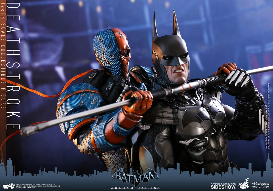 Maybang's Collectibles Hot Toys DC Comics Batman Arkham Origins Deathstroke 1/6 Scale Figure 22 Maybang's Collectibles Hot Toys DC Comics Batman Arkham Origins Deathstroke 1/6 Scale Figure
