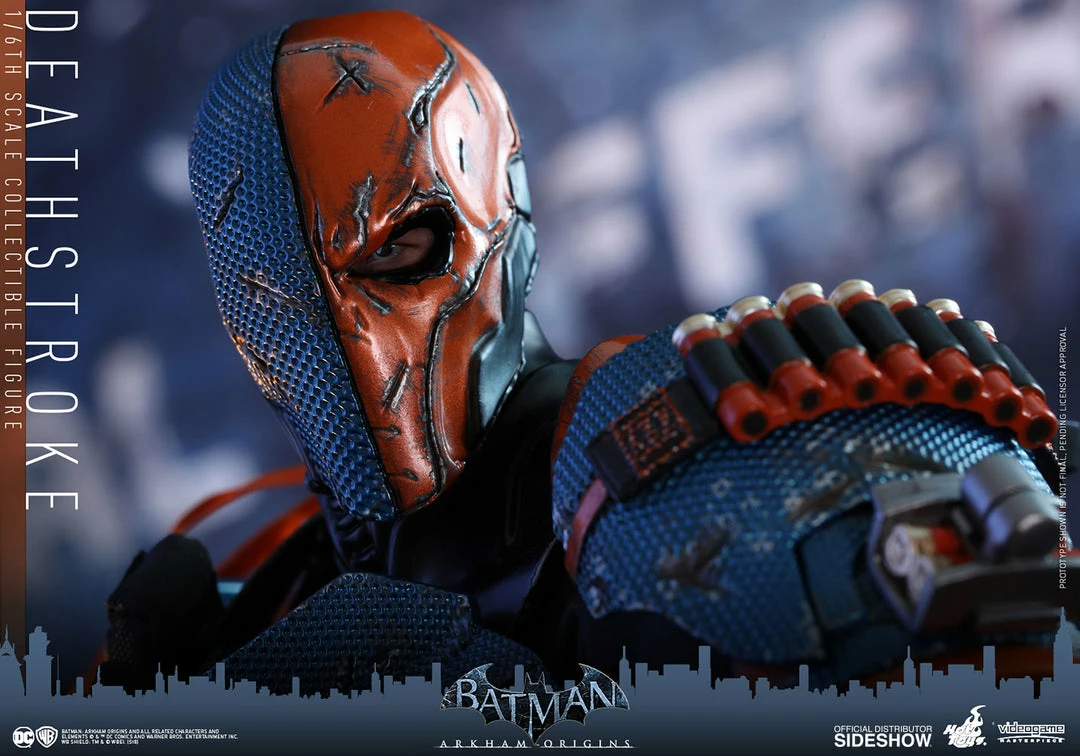 Maybang's Collectibles Hot Toys DC Comics Batman Arkham Origins Deathstroke 1/6 Scale Figure 23 Maybang's Collectibles Hot Toys DC Comics Batman Arkham Origins Deathstroke 1/6 Scale Figure