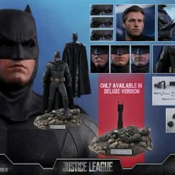 Vendor-unknown Hot Toys DC Comics Justice League Batman (Deluxe) 1/6 Scale 12" Figure 33 Vendor-unknown Hot Toys DC Comics Justice League Batman (Deluxe) 1/6 Scale 12
