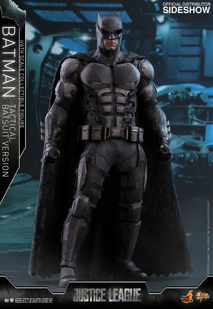 Vendor-unknown Hot Toys DC Comics Justice League Batman (Tactical Batsuit Version) 1/6 Scale 12" Figure 1 Vendor-unknown Hot Toys DC Comics Justice League Batman (Tactical Batsuit Version) 1/6 Scale 12" Figure