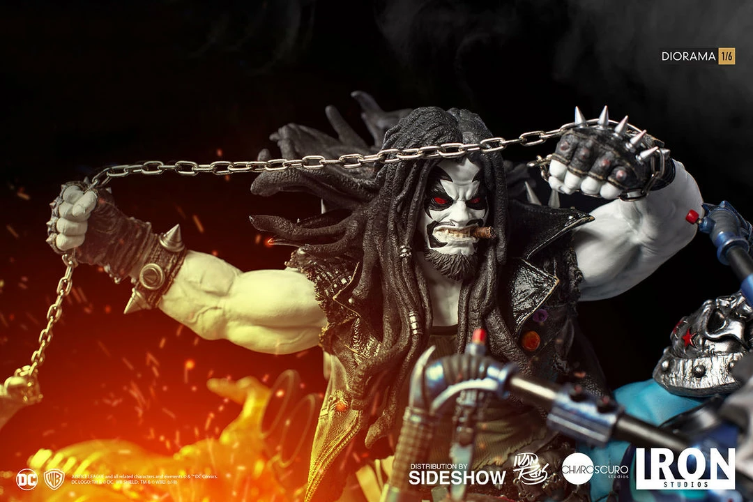 Maybang's Collectibles Iron Studios DC Comics Lobo By Ivan Reis Sixth Scale Diorama Statue 2 Maybang's Collectibles Iron Studios DC Comics Lobo By Ivan Reis Sixth Scale Diorama Statue