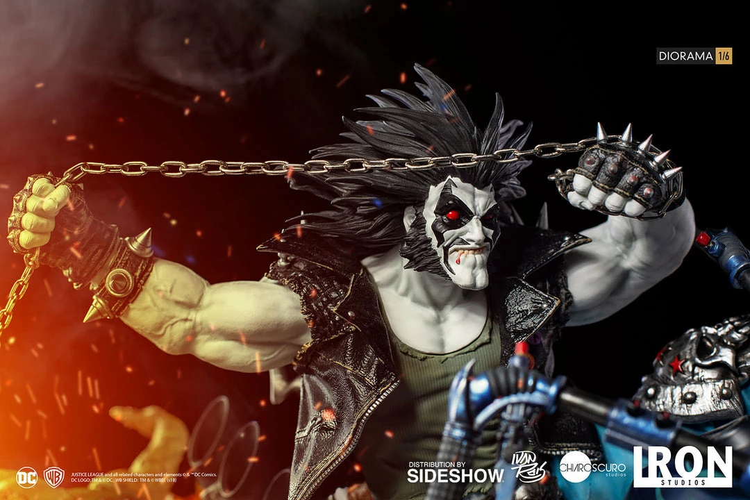 Maybang's Collectibles Iron Studios DC Comics Lobo By Ivan Reis Sixth Scale Diorama Statue 3 Maybang's Collectibles Iron Studios DC Comics Lobo By Ivan Reis Sixth Scale Diorama Statue