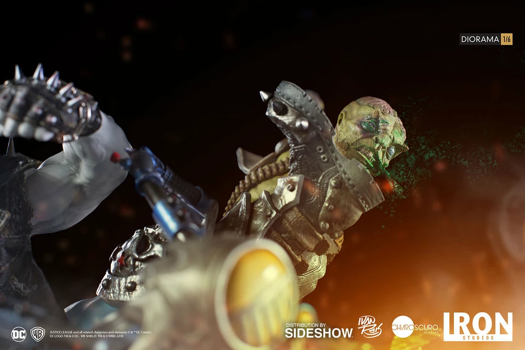 Maybang's Collectibles Iron Studios DC Comics Lobo By Ivan Reis Sixth Scale Diorama Statue 4 Maybang's Collectibles Iron Studios DC Comics Lobo By Ivan Reis Sixth Scale Diorama Statue