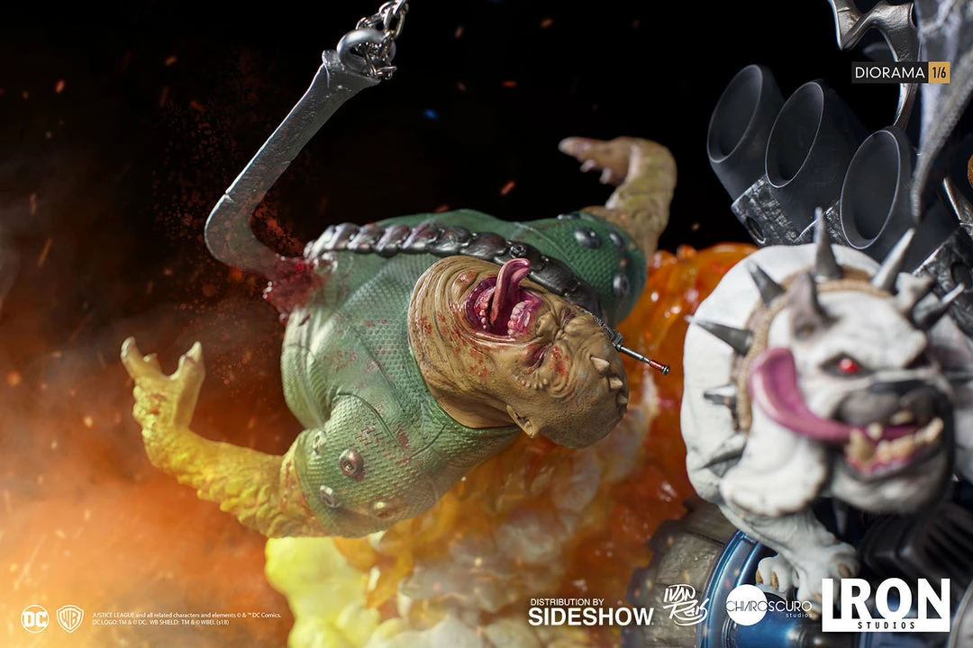 Maybang's Collectibles Iron Studios DC Comics Lobo By Ivan Reis Sixth Scale Diorama Statue 6 Maybang's Collectibles Iron Studios DC Comics Lobo By Ivan Reis Sixth Scale Diorama Statue