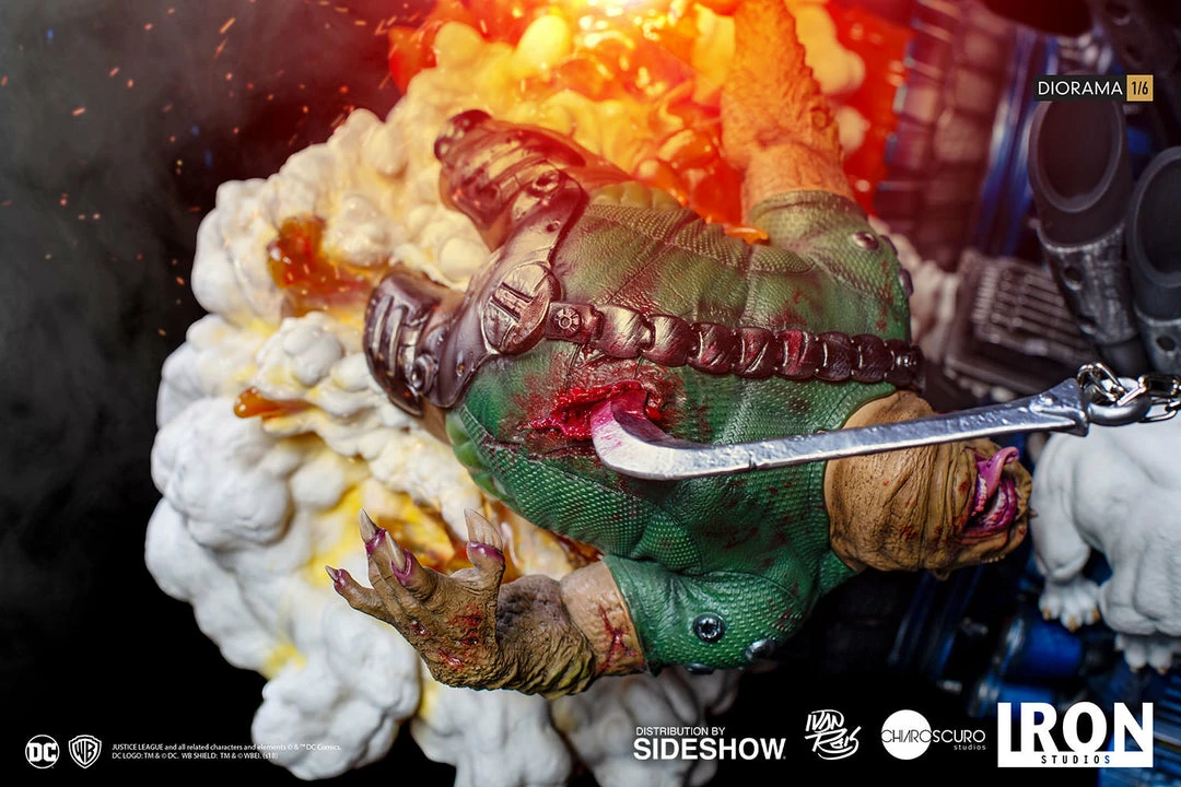 Maybang's Collectibles Iron Studios DC Comics Lobo By Ivan Reis Sixth Scale Diorama Statue 7 Maybang's Collectibles Iron Studios DC Comics Lobo By Ivan Reis Sixth Scale Diorama Statue