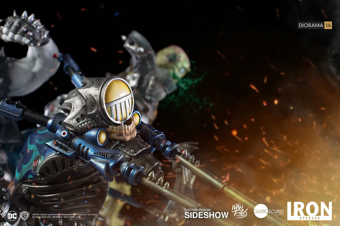 Maybang's Collectibles Iron Studios DC Comics Lobo By Ivan Reis Sixth Scale Diorama Statue 8 Maybang's Collectibles Iron Studios DC Comics Lobo By Ivan Reis Sixth Scale Diorama Statue