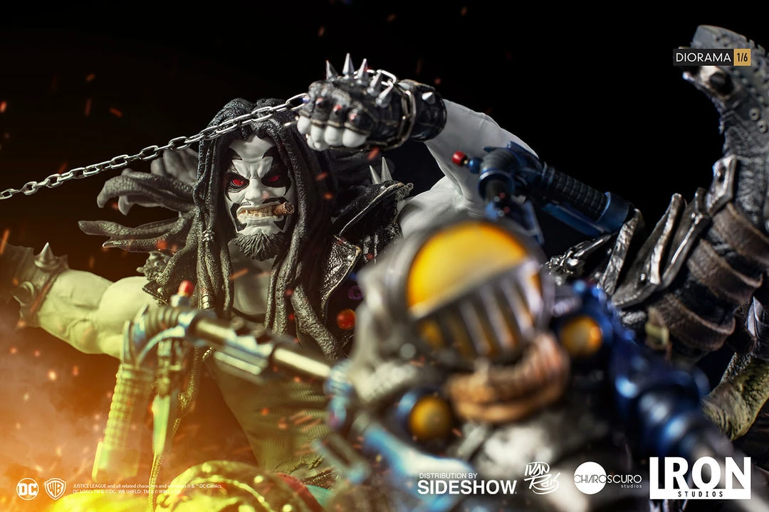 Maybang's Collectibles Iron Studios DC Comics Lobo By Ivan Reis Sixth Scale Diorama Statue 9 Maybang's Collectibles Iron Studios DC Comics Lobo By Ivan Reis Sixth Scale Diorama Statue