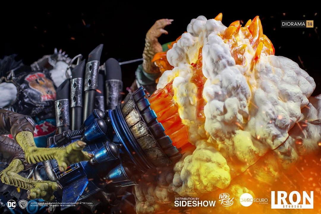 Maybang's Collectibles Iron Studios DC Comics Lobo By Ivan Reis Sixth Scale Diorama Statue 11 Maybang's Collectibles Iron Studios DC Comics Lobo By Ivan Reis Sixth Scale Diorama Statue