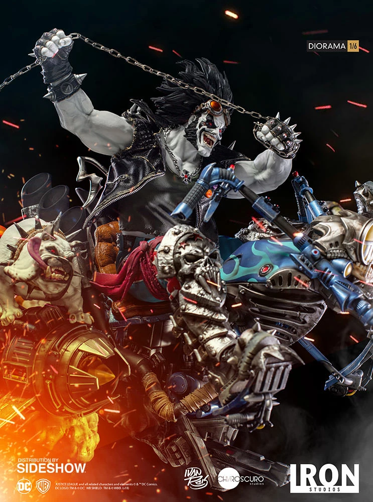 Maybang's Collectibles Iron Studios DC Comics Lobo By Ivan Reis Sixth Scale Diorama Statue 15 Maybang's Collectibles Iron Studios DC Comics Lobo By Ivan Reis Sixth Scale Diorama Statue