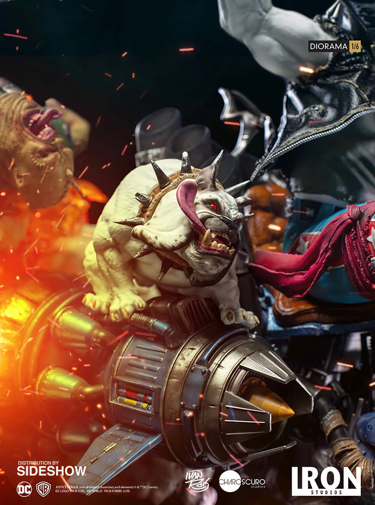 Maybang's Collectibles Iron Studios DC Comics Lobo By Ivan Reis Sixth Scale Diorama Statue 16 Maybang's Collectibles Iron Studios DC Comics Lobo By Ivan Reis Sixth Scale Diorama Statue