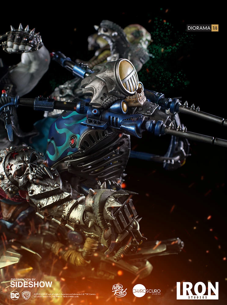 Maybang's Collectibles Iron Studios DC Comics Lobo By Ivan Reis Sixth Scale Diorama Statue 19 Maybang's Collectibles Iron Studios DC Comics Lobo By Ivan Reis Sixth Scale Diorama Statue