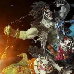 Maybang's Collectibles Iron Studios DC Comics Lobo By Ivan Reis Sixth Scale Diorama Statue 46 Maybang's Collectibles Iron Studios DC Comics Lobo By Ivan Reis Sixth Scale Diorama Statue