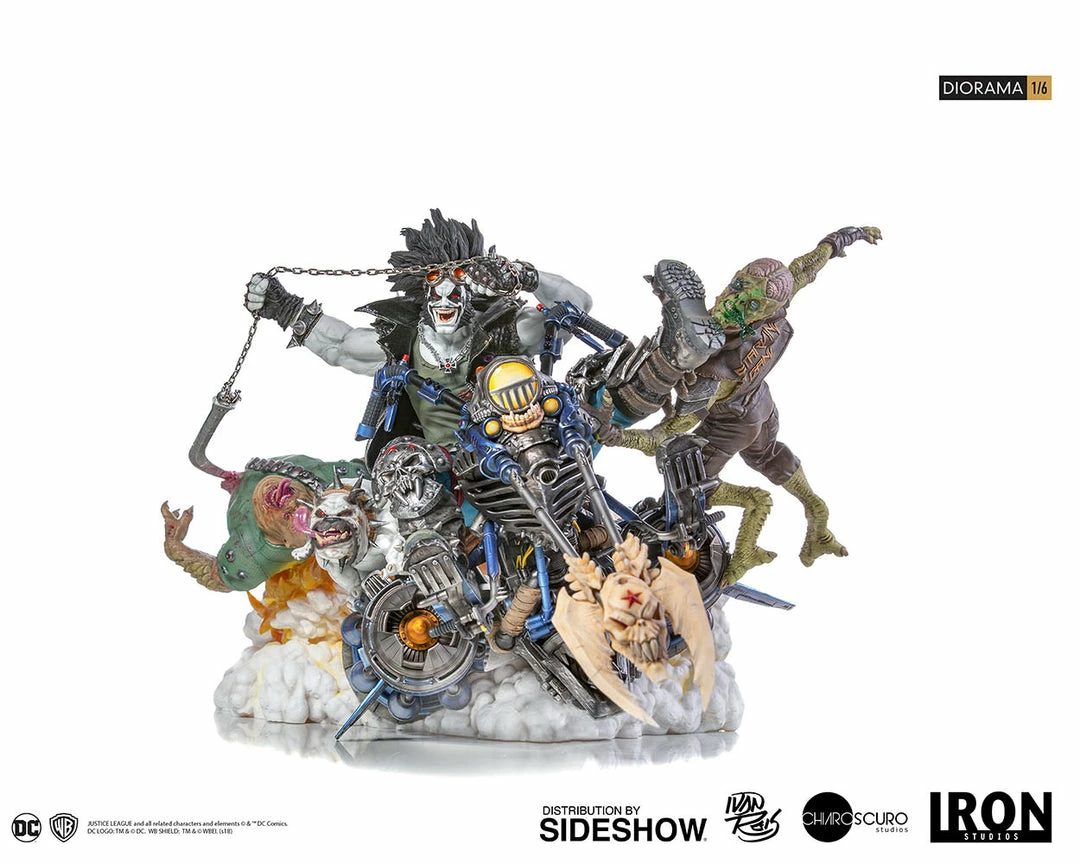 Maybang's Collectibles Iron Studios DC Comics Lobo By Ivan Reis Sixth Scale Diorama Statue 24 Maybang's Collectibles Iron Studios DC Comics Lobo By Ivan Reis Sixth Scale Diorama Statue