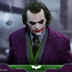 Vendor-unknown Hot Toys DC Comics The Dark Knight The Joker 1/4 Quarter Scale Figure