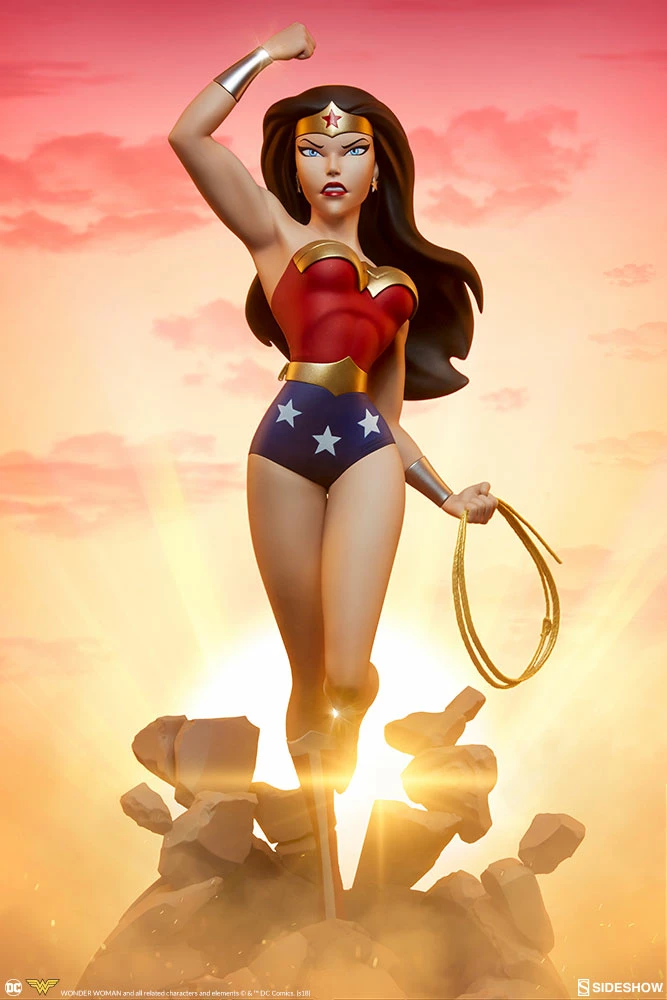 Maybang's Collectibles Sideshow DC Comics Animated Series Collection Wonder Woman Statue 1 Maybang's Collectibles Sideshow DC Comics Animated Series Collection Wonder Woman Statue