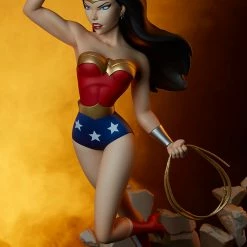 Maybang's Collectibles Sideshow DC Comics Animated Series Collection Wonder Woman Statue 50 Maybang's Collectibles Sideshow DC Comics Animated Series Collection Wonder Woman Statue